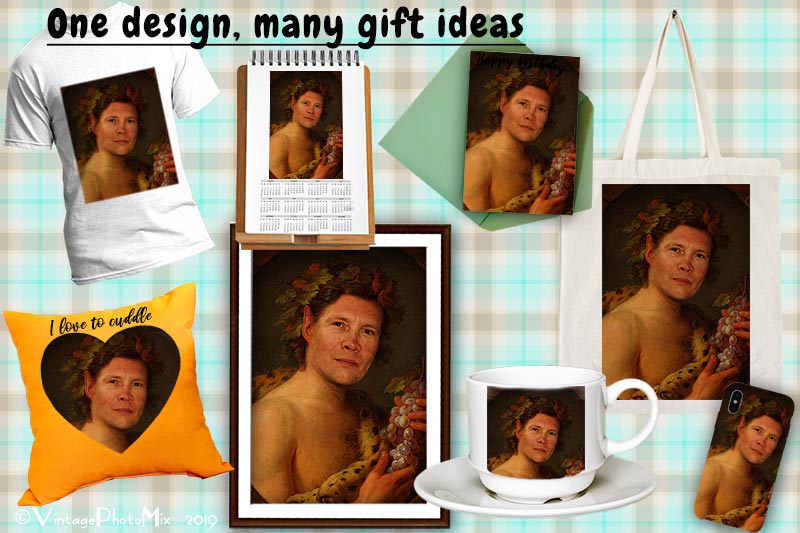 Ideas for personalized photo gifts.