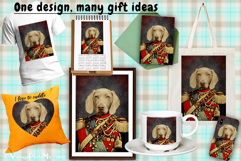 Multi options for dog lovers gift.