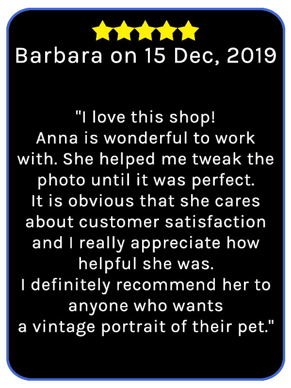 VintagePhotoMix 5 stars review - Barbara.